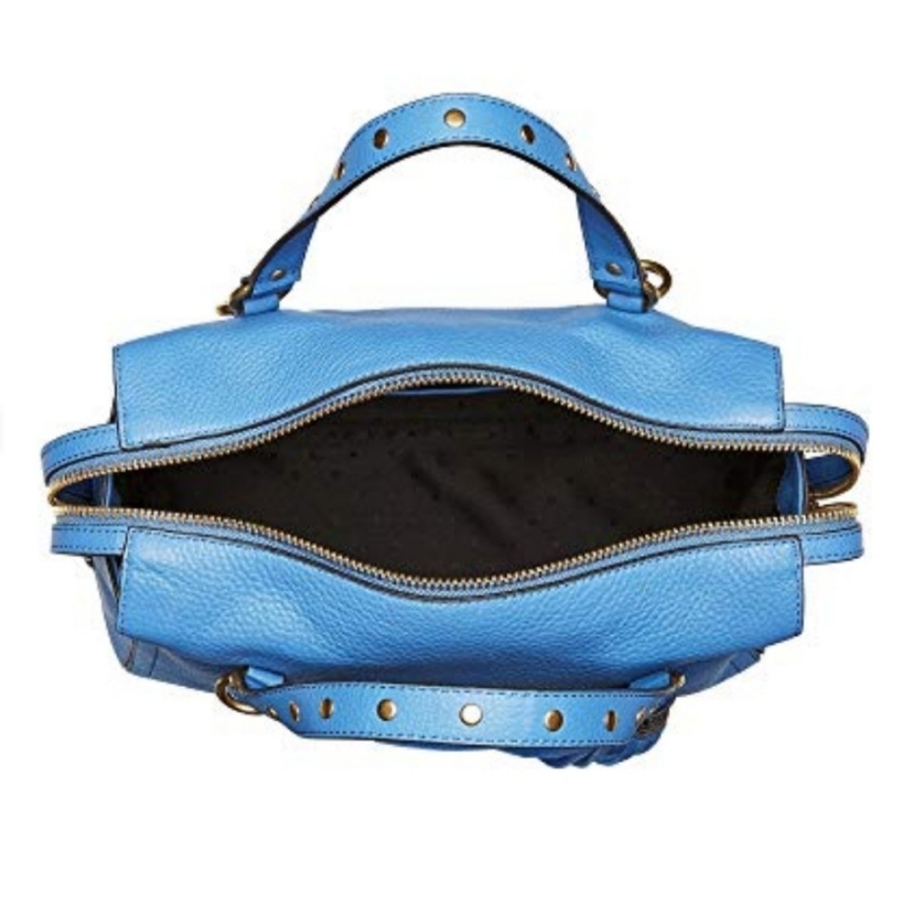 Cole Haan Cassidy Satchel Riverside Blue - Picture 3 of 5